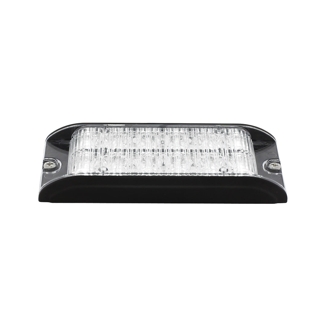 12 High Power LED Low Profile Warning Lighthead - White LED