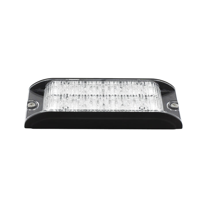 12 High Power LED Low Profile Warning Lighthead - White LED