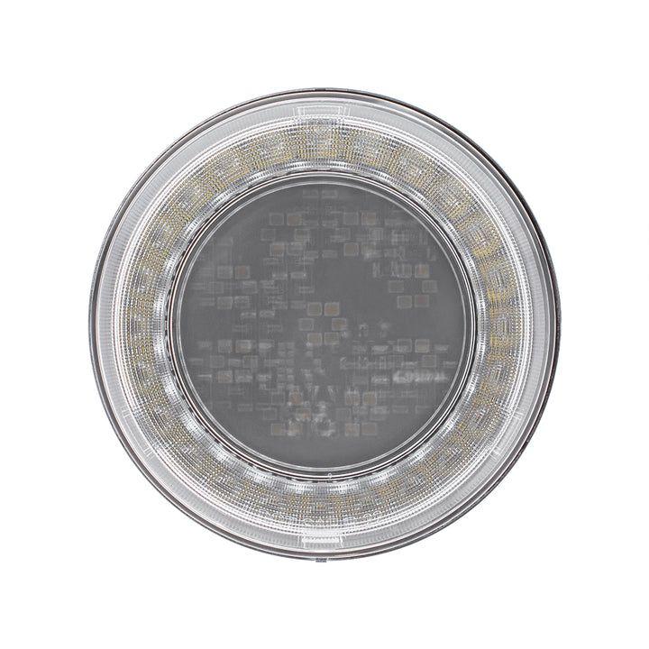 33 LED 4" Round Lumos Light S - Series (Back-Up) - White LED/Clear Lens