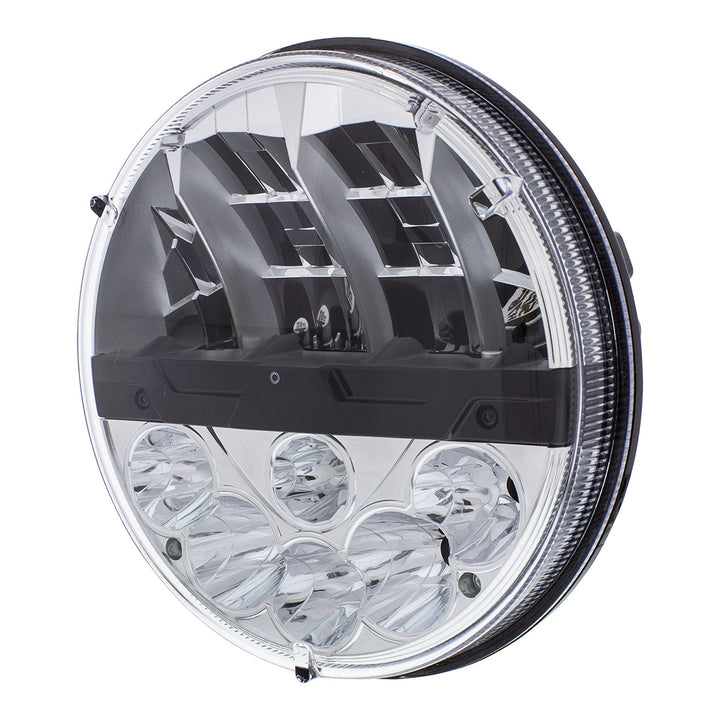 ULTRALIT - High Power LED 7" Headlight With Polycarbonate Lens &amp; Housing