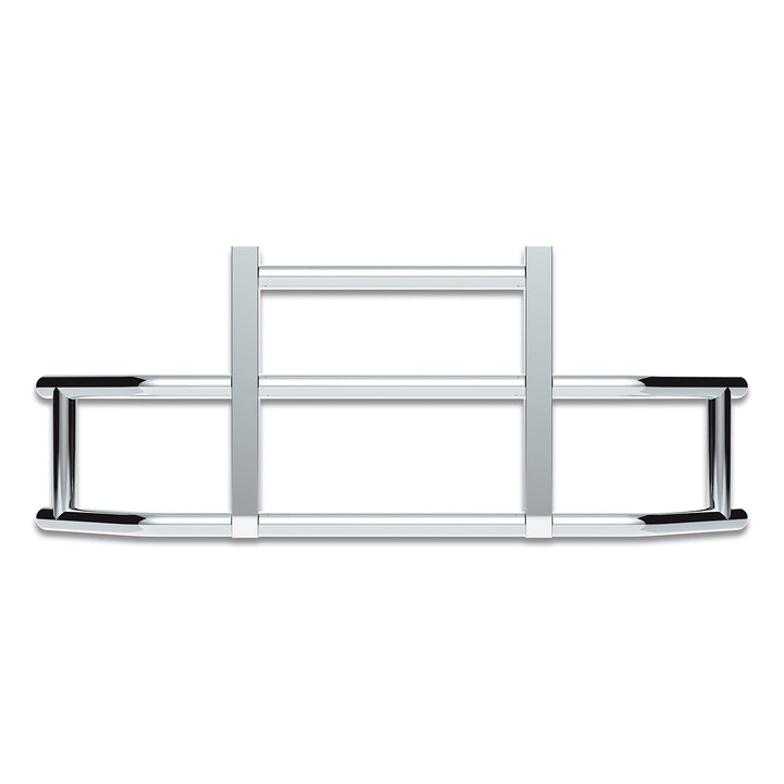 HighwayShield I25 R-304 Stainless Steel Grille Guard &amp; Bracket Kit For 2022-2025 Peterbilt 579 &amp; Kenworth T680