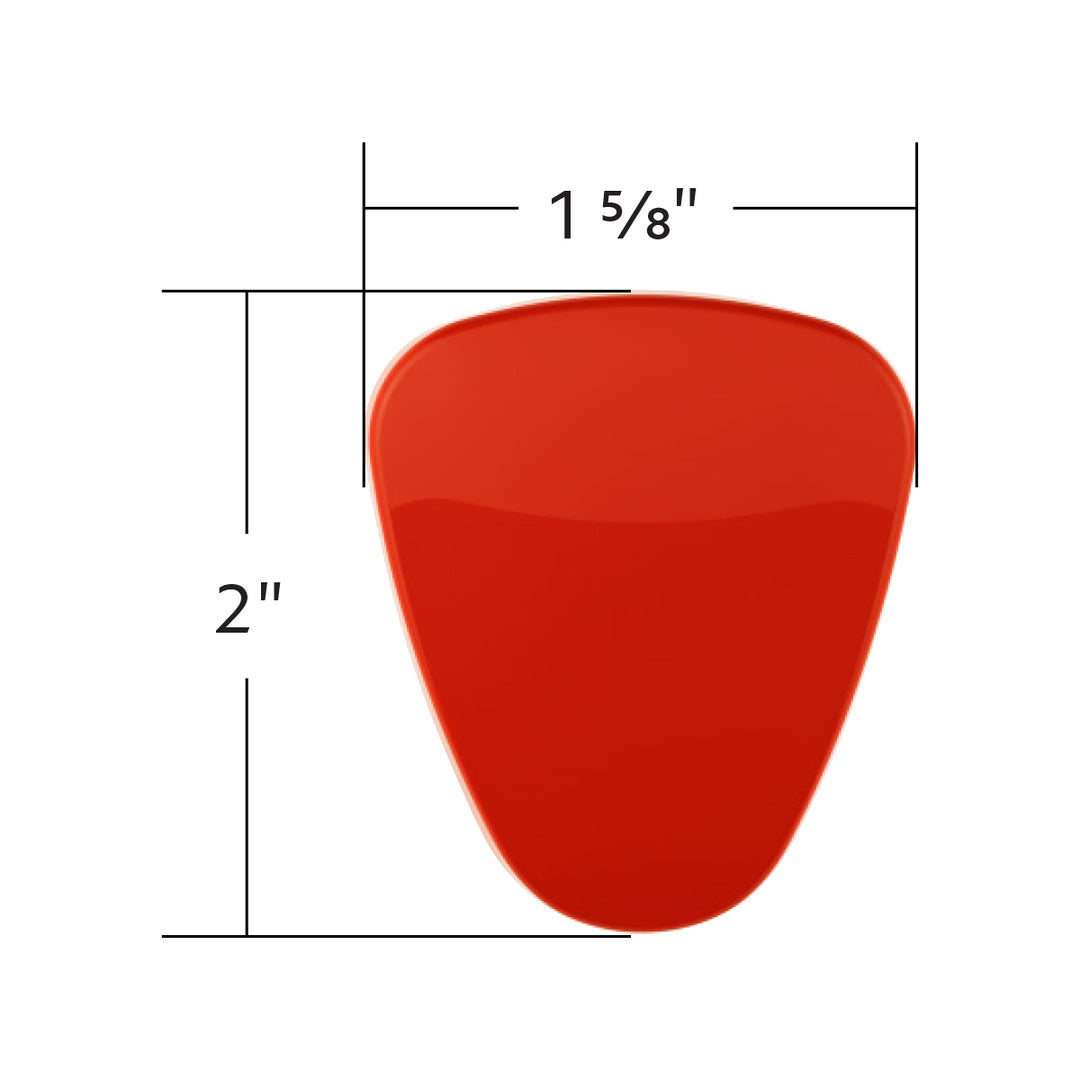 Plastic Cover For 9/10/13/15/18 Speed Gearshift Knob - Cadmium Orange