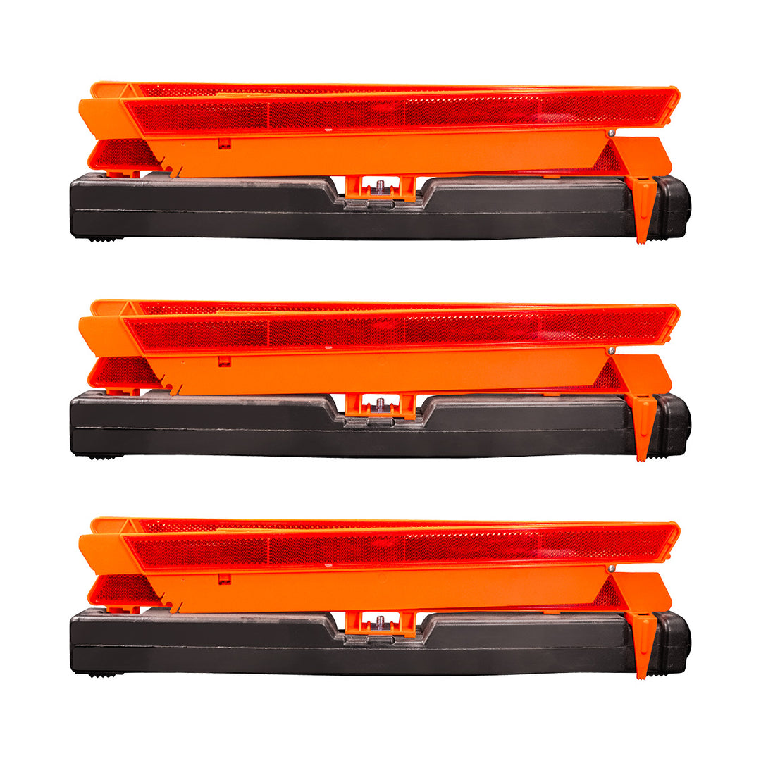 Emergency Warning Triangle Kit (3-Pack)