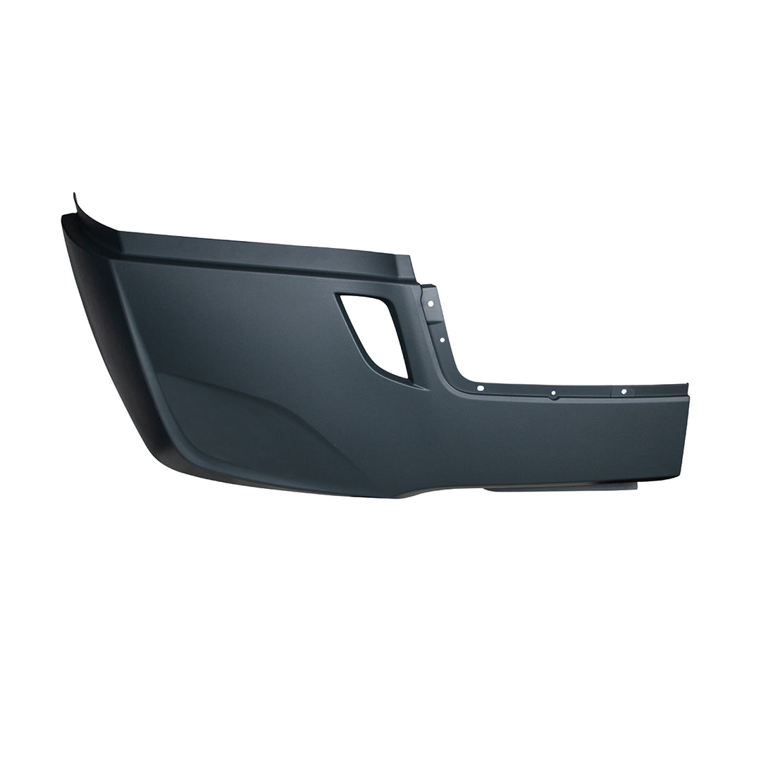 Bumper Cover w/o Fog Light Opening &amp; w/o Deflector Holes For 2018-2024 FL Cascadia - Passenger