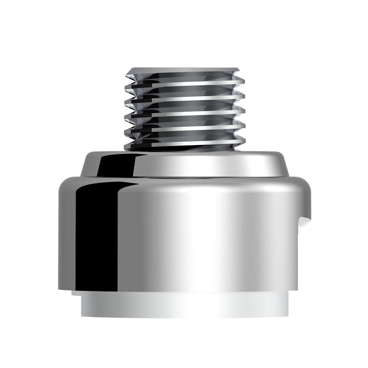 M30 x 3.5 Thread-On Gearshift Adapter W/LED Mount For Eaton - Fuller 13/15/18 Speed - Liquid Silver