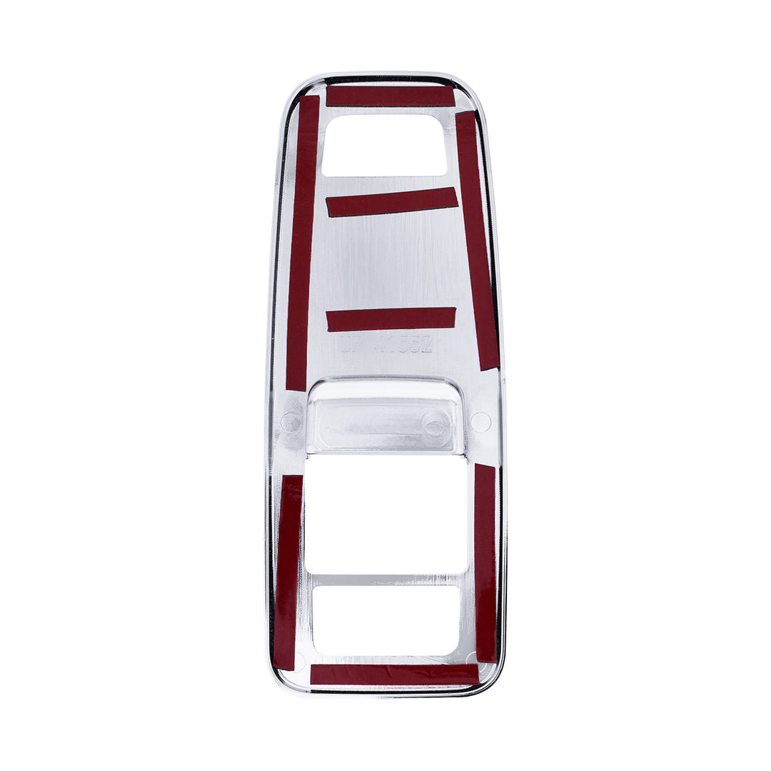 Chrome Plastic Door Switch Cover For 2013-2024 Kenworth T680 - Driver (Without Power Mirrors)