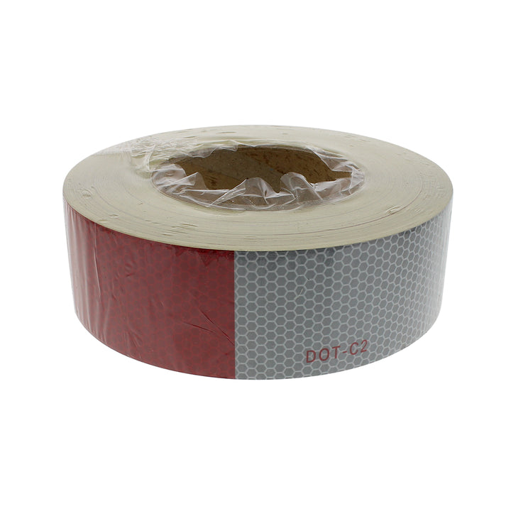 DOT - C2 Conspicuity Reflective Tape - 6" White/6" Red