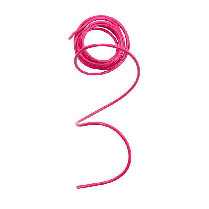 Primary Wire - Rated 105°C 10 AWG, Pink 8 Ft.
