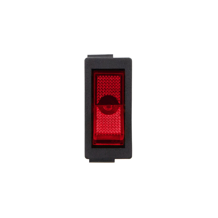 Red Illum Rocker 20 Amp 12V S.P.S.T. On/Off 1 Pc.