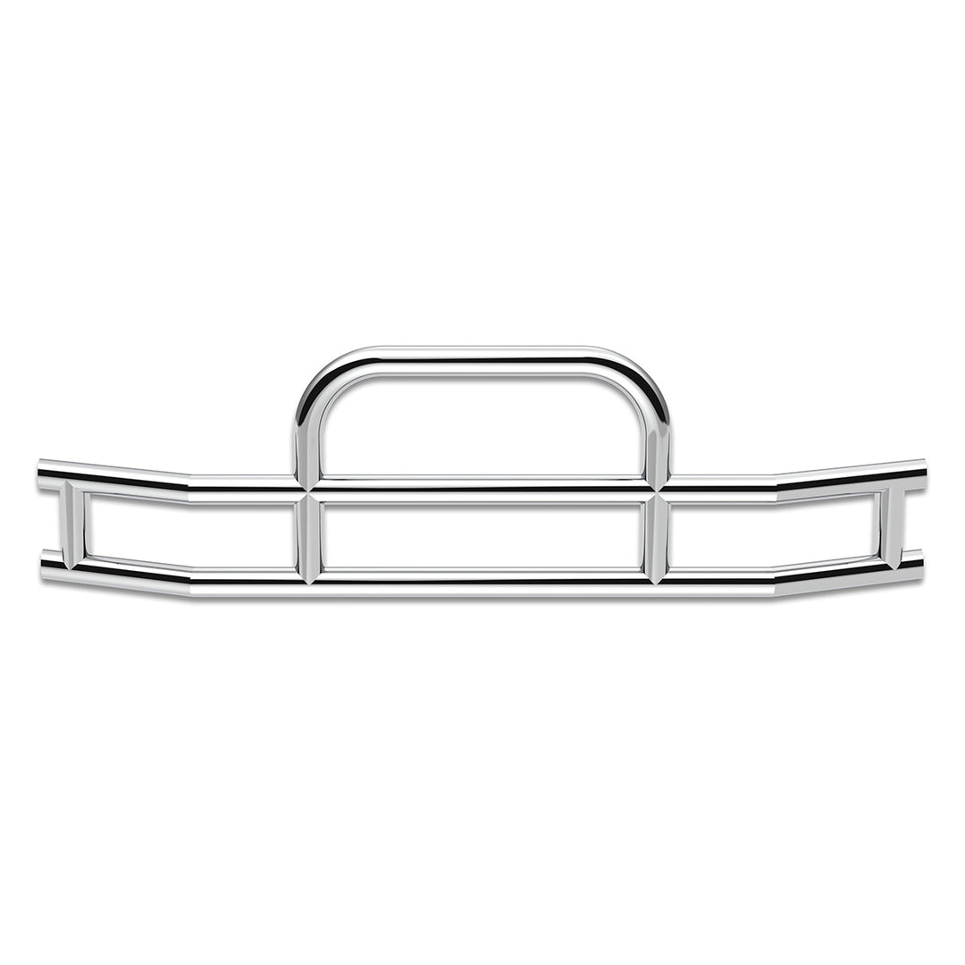 HighwayShield I10 - 304 Stainless Steel Grille Guard &amp; Bracket Kit For 2022-2025 PB 579 &amp; KW T680