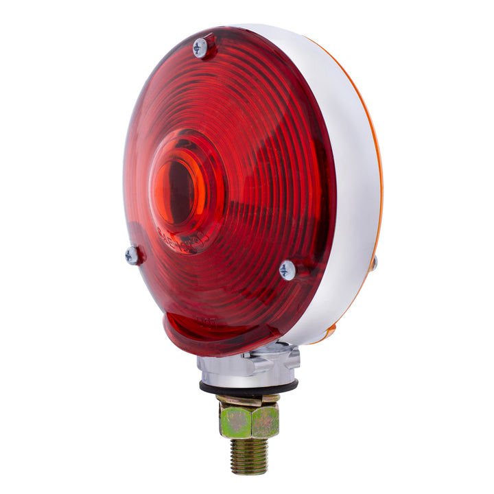 Double Face Turn Signal Light With 1157 Bulb - Amber &amp; Red Lens