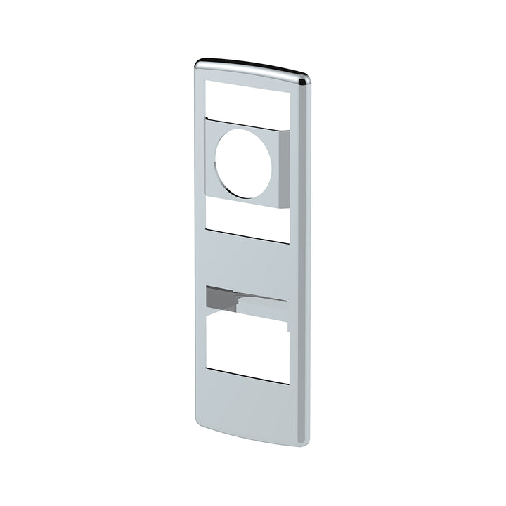 Chrome Door Switch Cover With Power Windows/Mirrors For 2018-2025 Freightliner Cascadia - Driver