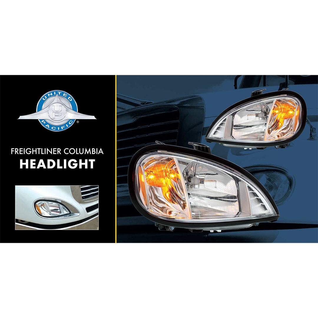 Headlight Assembly For 2005-2020 Freightliner Columbia - Passenger