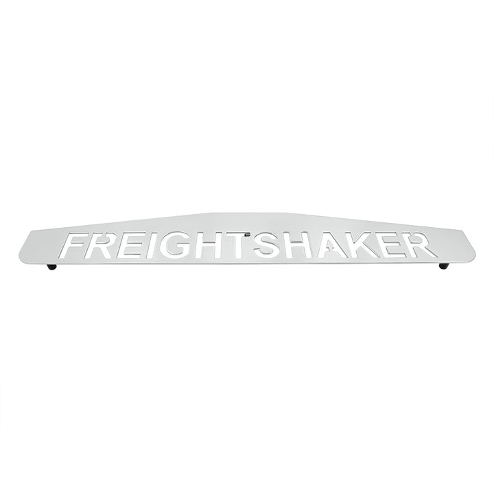 4" x 24" Chrome Freightshaker Bottom Mud Flap Plate - Welded Stud