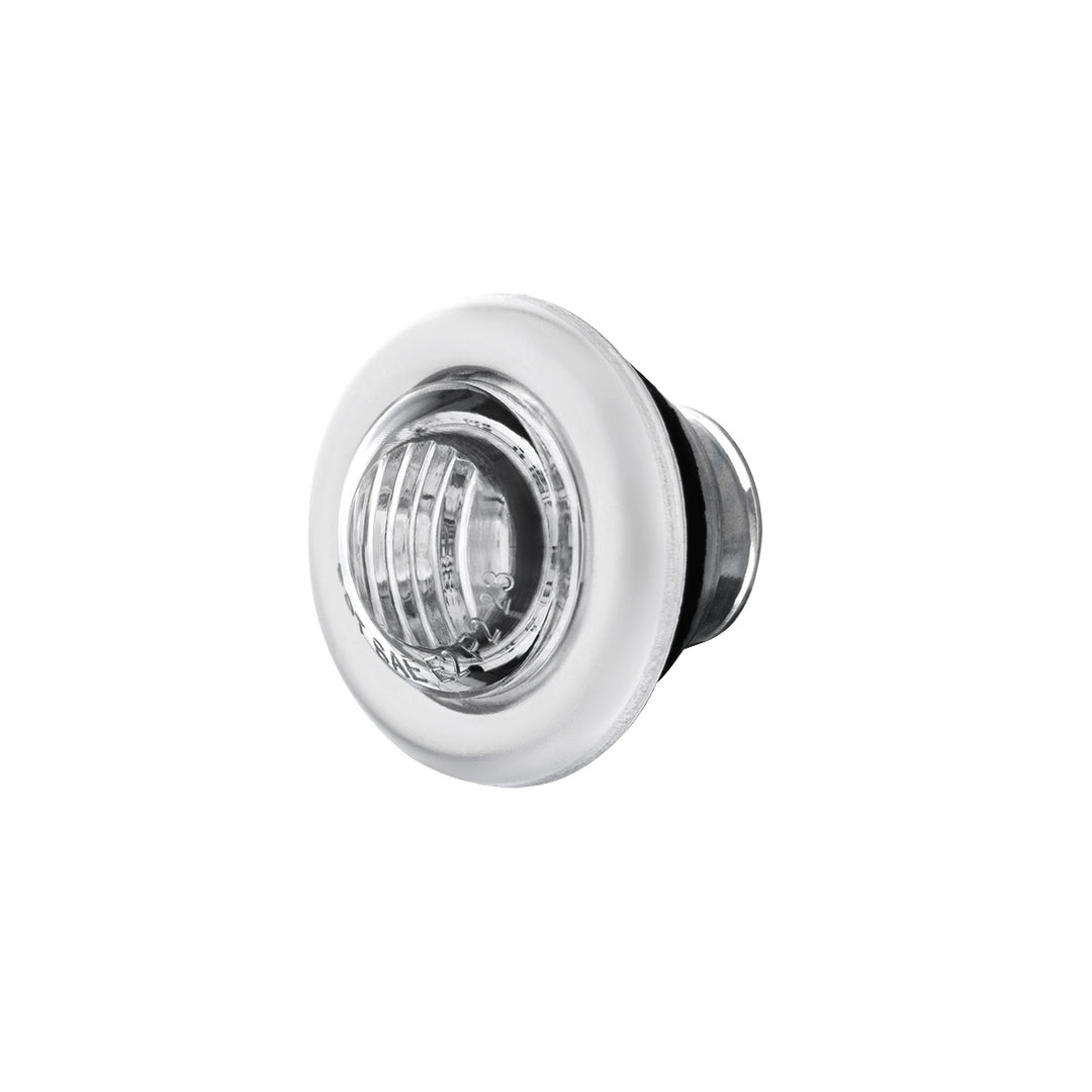 2 LED 3/4" Mini Double Fury Light (Clearance/Marker) - Red &amp; Green LED/Clear Lens