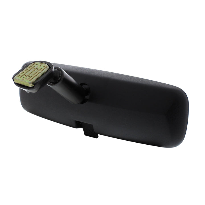 8" Black Day/Night Interior Rearview Mirror Assembly - Glue - On Mount