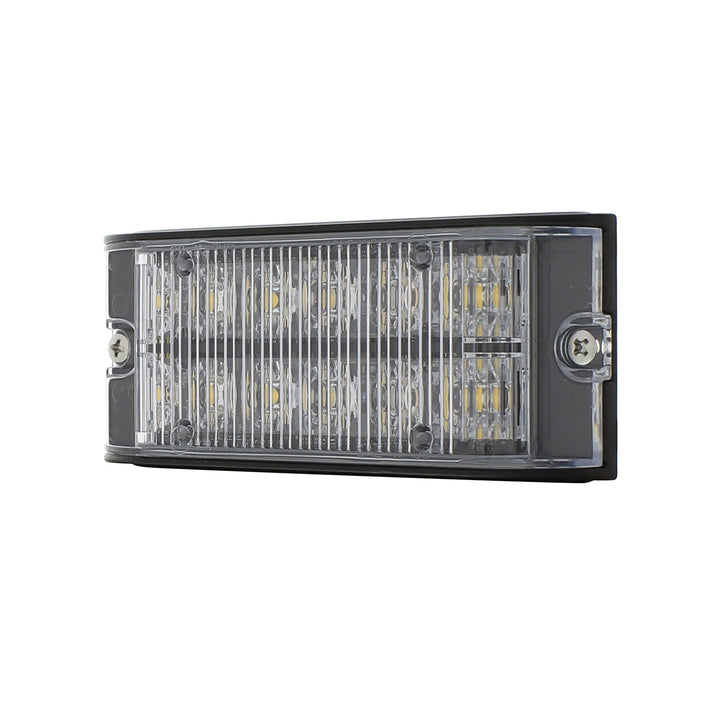 12 High Power LED Low Profile Warning Lighthead - White LED