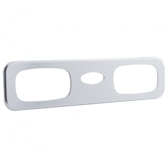 Chrome Plastic A/C Vent Trim For 2006+ Peterbilt 389/388/387/386/384/379 - Passenger