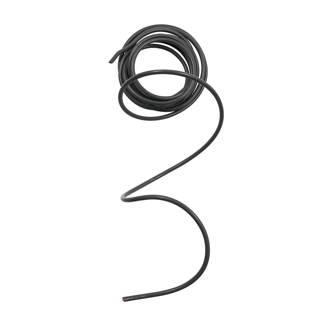 Primary Wire - Rated 80°C 10 AWG, Black 8 Ft.