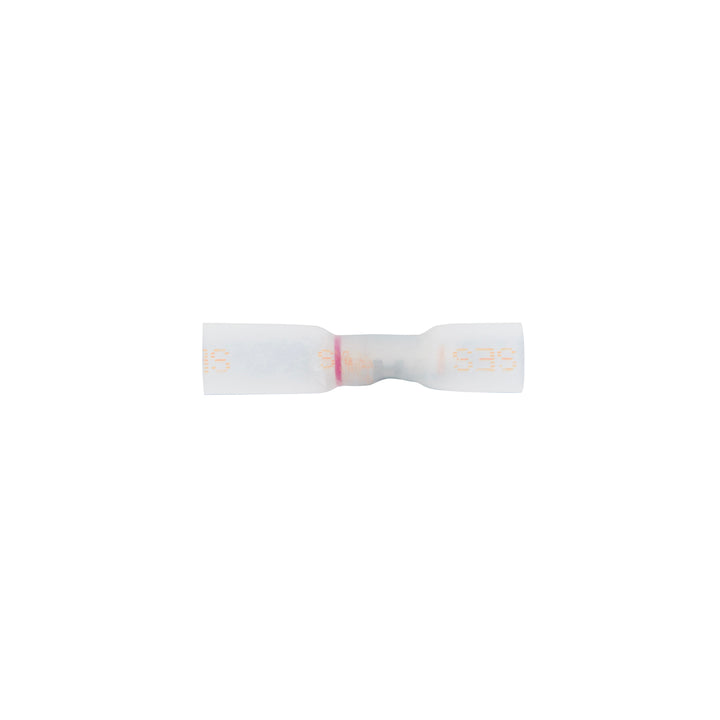12 - 10 to 8 AWG CS Multi - Wire Heat Shrink Connector - Clear w/ Yellow Dash (5-Pack)