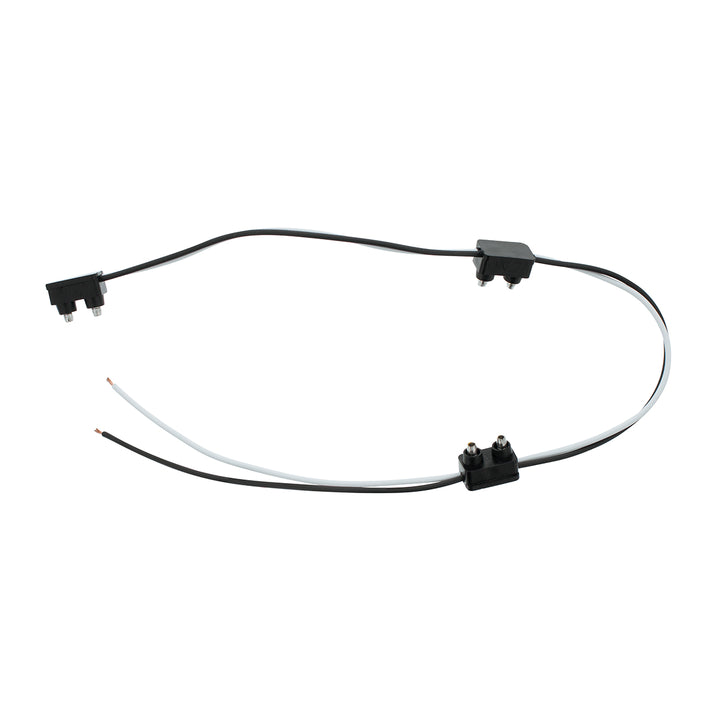 2 - Prong Plug Wiring Harness With 6" Lead Between Plugs - 3 Plugs