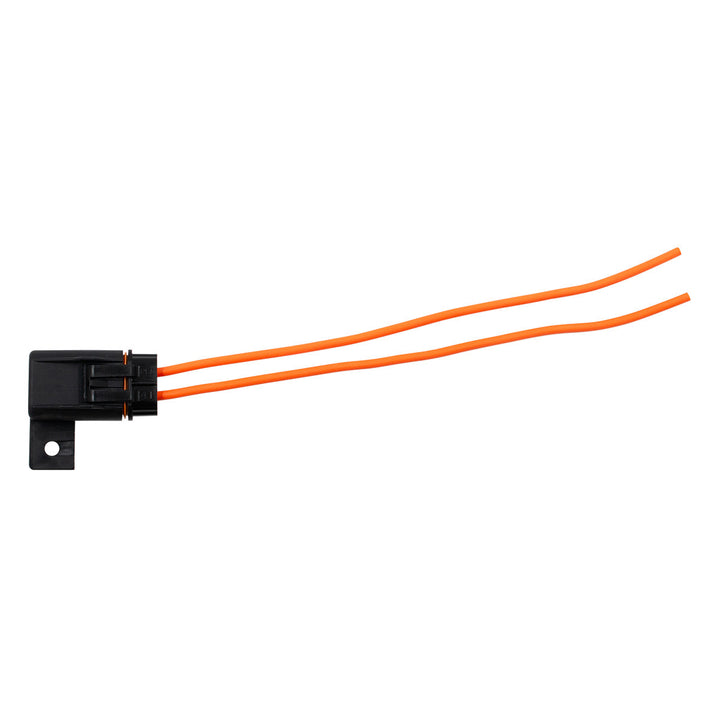In - Line HD ATC/ATO Waterproof Fuseholder w/ (2) 8" 12 AWG Orange GXL Leads
