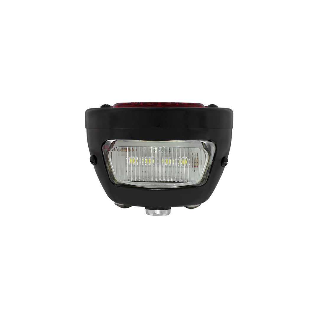 LED "DUO LAMP" Motorcycle Rear Fender Tail Light With Blue Dot