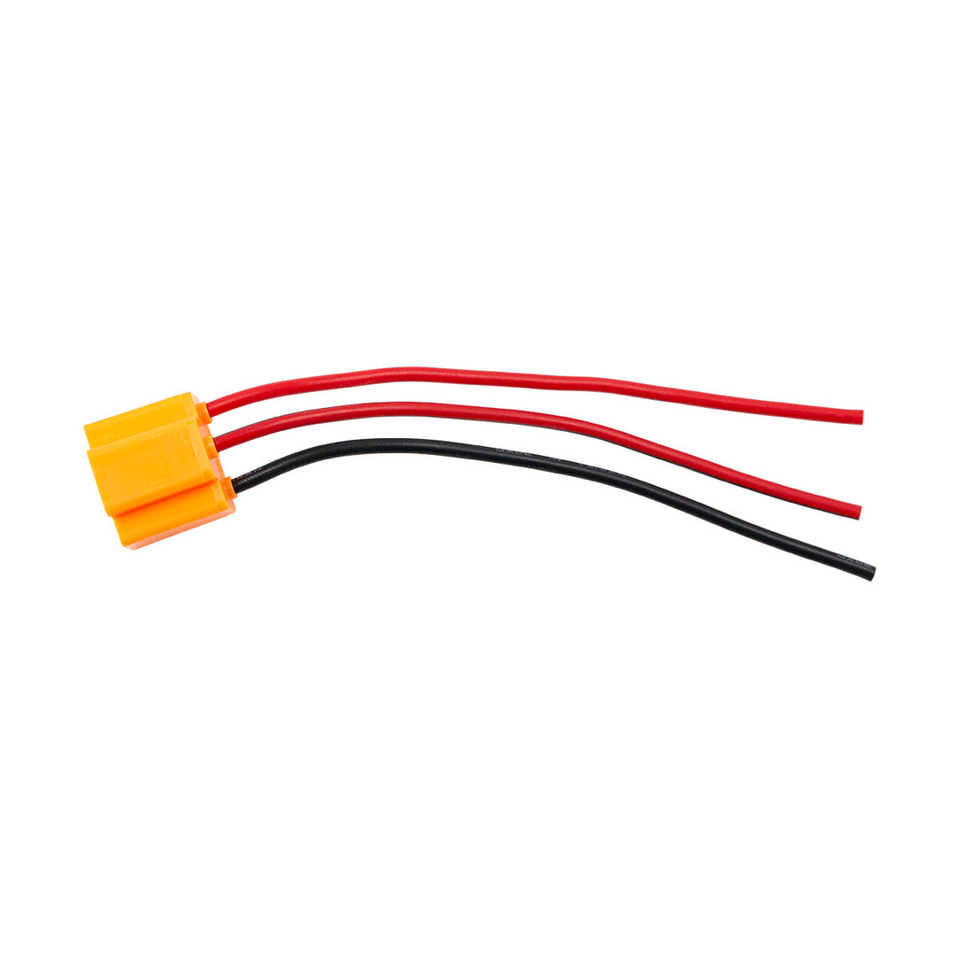 3 - Wire Universal 9003 &amp; H4 High Temp (300°C) Halogen Sealed Beam Headlight Connector, 1 Pc.