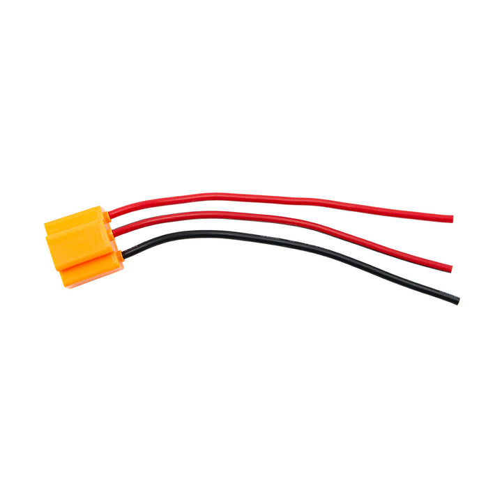 3 - Wire Universal 9003 &amp; H4 High Temp (300°C) Halogen Sealed Beam Headlight Connector, 1 Pc.