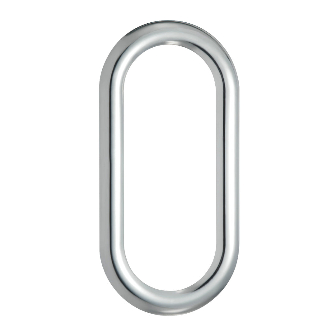 Stainless Steel Oval Window Trim With Sealant Adhesive For Peterbilt