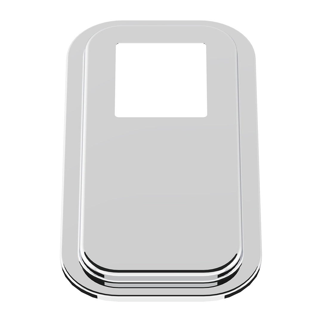 Peterbilt Stainless Steel Shift Plate Cover – Extended Hood | Semi Truck