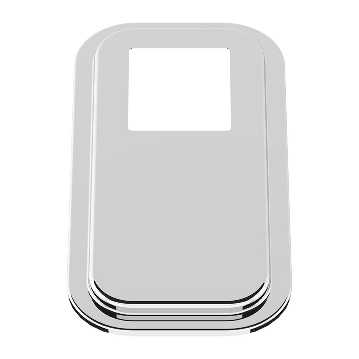 Peterbilt Stainless Steel Shift Plate Cover – Extended Hood | Semi Truck