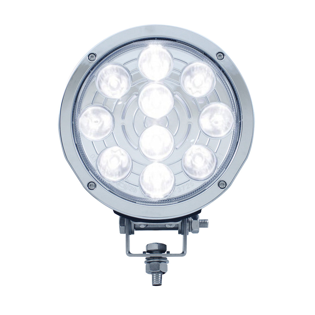 10 High Power 3 - Watt LED 7" Driving Light - 1300 Lumens