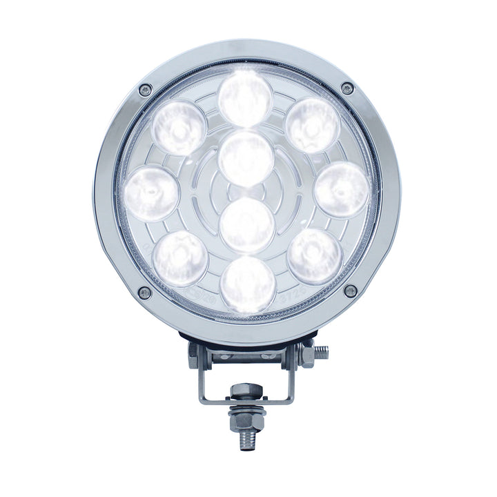10 High Power 3 - Watt LED 7" Driving Light - 1300 Lumens