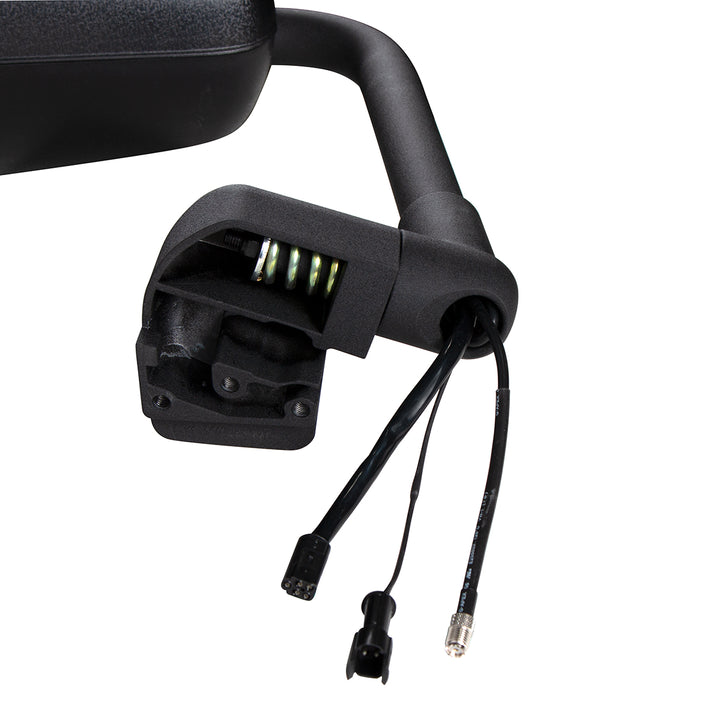 Black Mirror Assembly With LED Turn Signal For 2012-2017 Volvo VNL - Passenger