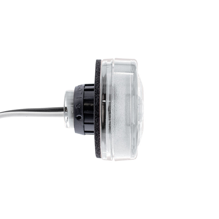 3 LED Oval Auxiliary Light - White LED/Clear Lens