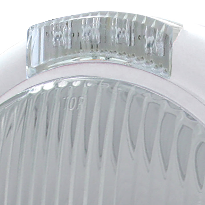 Stainless Steel Classic Headlight H4 Bulb &amp; LED Turn Signal - Clear Lens