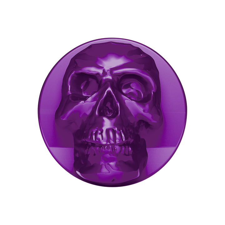 Skull Air Valve Knob - Candy Purple