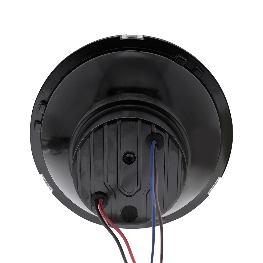 ULTRALIT - 20 High Power LED 5-3/4" Motorcycle Headlight With LED DRL/Position Light - Black