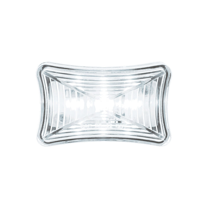 3 LED Rectangular Auxiliary Light - White LED/Clear Lens