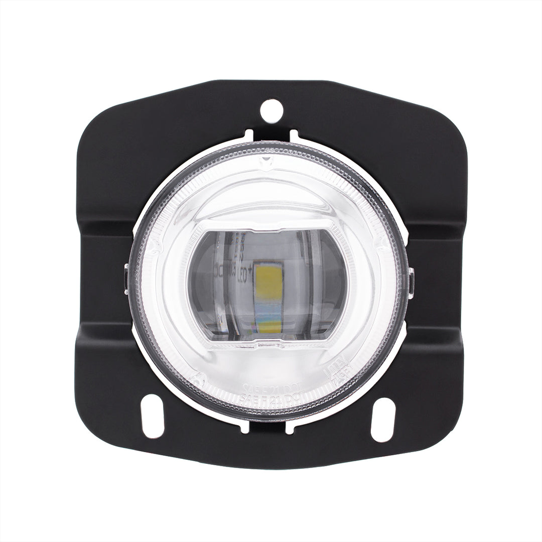 LED Fog Light For 2013-2022 Kenworth 1st Gen T680 - Competition Series - Chrome
