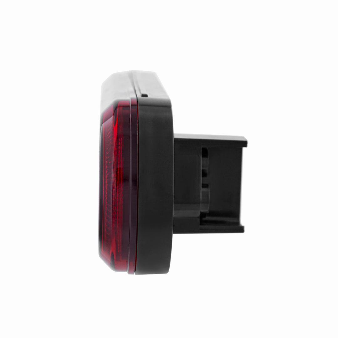 30 LED 6" Oval Lumos Light I - Series (Stop, Turn &amp; Tail) - Red LED/Red Lens