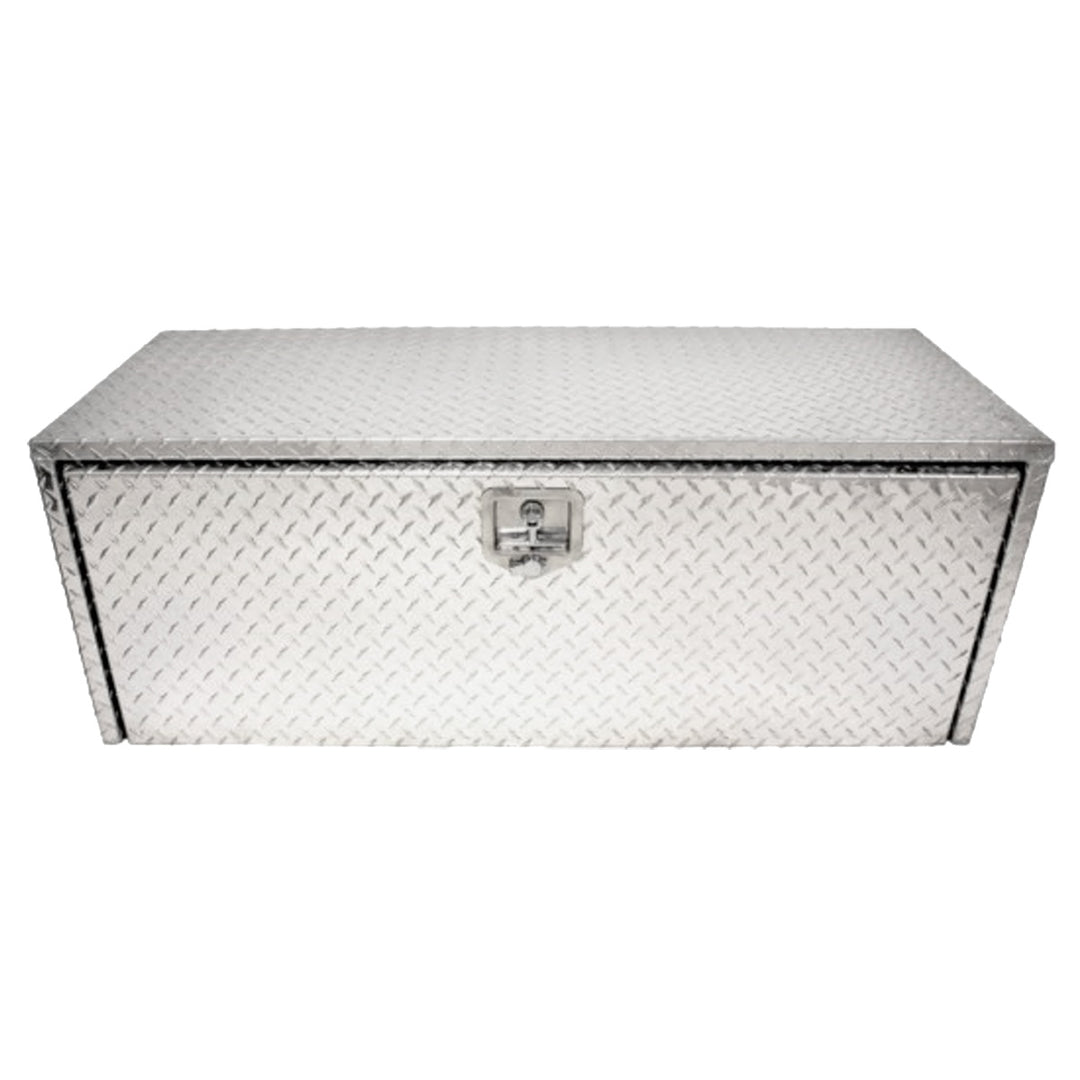48"L X 18"W X 18"H Aluminum Diamond Tool Box