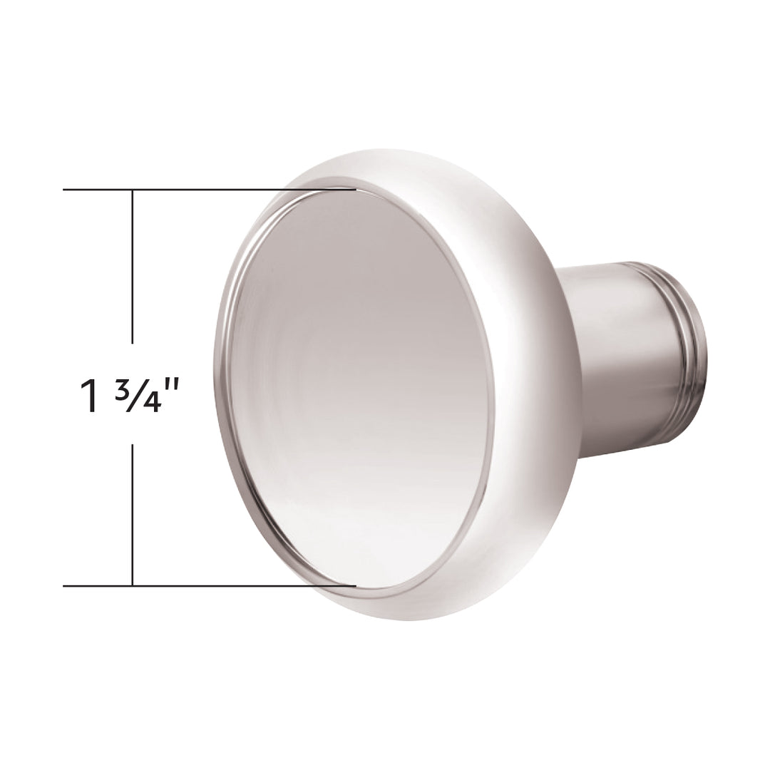 1/2" - 13 Thread-On Aluminum Round Shift Knob - Chrome