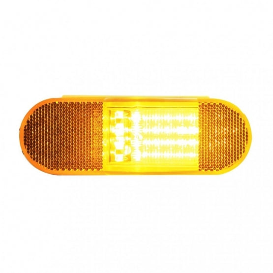 28 LED Mid - Trailer Turn Signal Light - Amber LED/Amber Lens (Bulk)