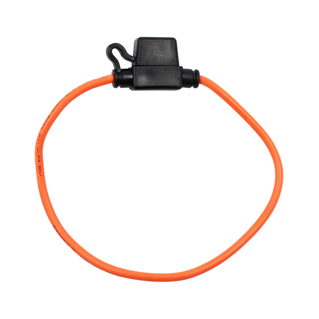 Mini Water Tight Fuse Holder 12 AWG up to 30 Amp w/ Protective Cap