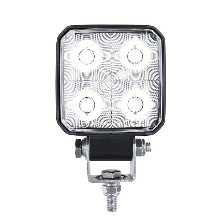 4 LED High Power 3" Square Work Light - Flood