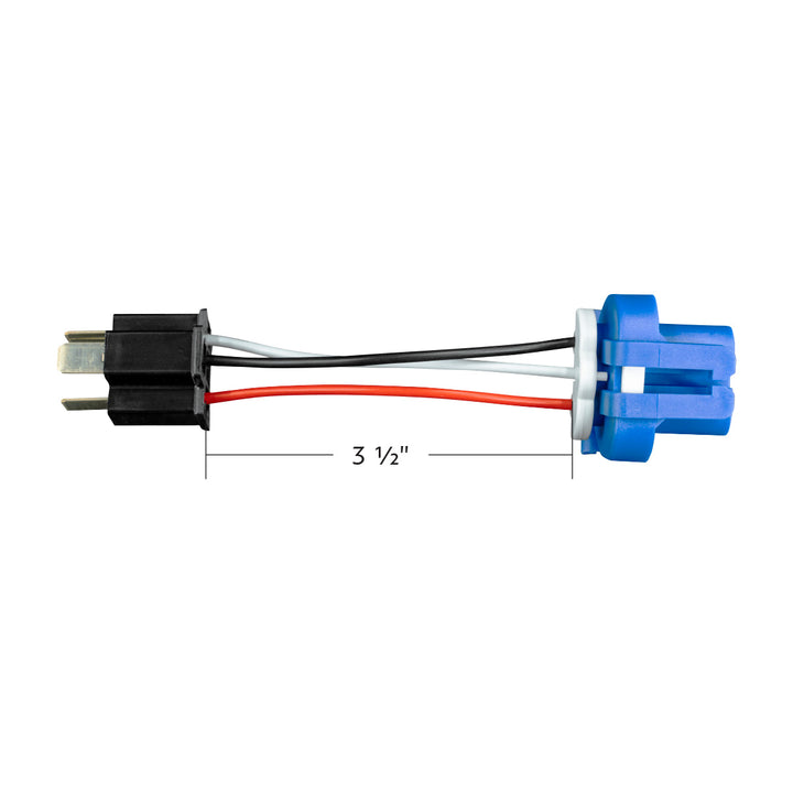 9007 to H4/9003 3 - Pin Bulb Conversion Adapter Plug