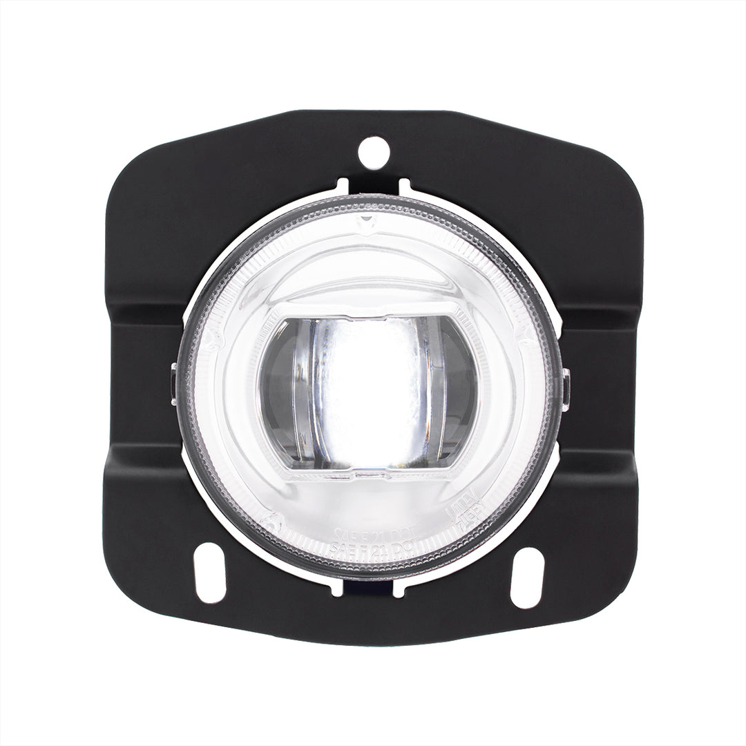 LED Fog Light For 2013-2022 Kenworth 1st Gen T680 - Competition Series - Chrome