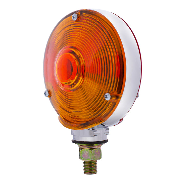 Double Face Turn Signal Light With 1157 Bulb - Amber &amp; Red Lens